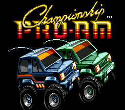 Championship Pro-Am Title Screen